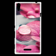 Coque Sony Xperia T3 Fleurs Zen