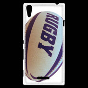 Coque Sony Xperia T3 Ballon de rugby 5