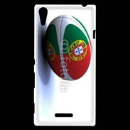 Coque Sony Xperia T3 Ballon de rugby Portugal