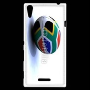 Coque Sony Xperia T3 Ballon de rugby Afrique du Sud