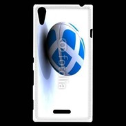 Coque Sony Xperia T3 Ballon de rugby Ecosse