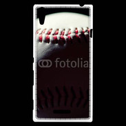 Coque Sony Xperia T3 Balle de Baseball 5