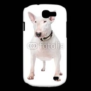 Coque Samsung Galaxy Express Bull Terrier blanc 600