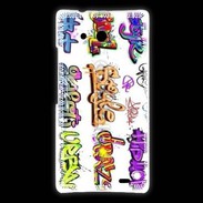 Coque Huawei Ascend Mate Graffiti vector background collection