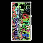 Coque Sony Xperia Z3 Compact graffiti wall vector seamless background