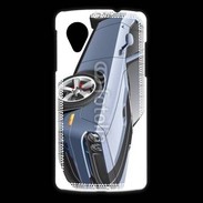 Coque LG Nexus 5 grey muscle car 20