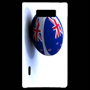 Coque LG Optimus L7 Ballon de rugby Nouvelle Zélande