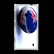 Coque Nokia Lumia 520 Ballon de rugby Nouvelle Zélande