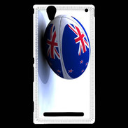 Coque Sony Xperia T2 Ultra Ballon de rugby Nouvelle Zélande