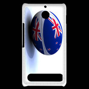 Coque Sony Xperia E1 Ballon de rugby Nouvelle Zélande