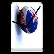 Pendule de bureau Ballon de rugby Nouvelle Zélande