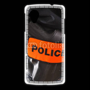 Coque LG Nexus 5 Brassard Police 75