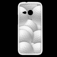 Coque HTC One Mini 2 Balles de golf en folie