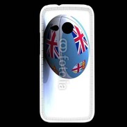 Coque HTC One Mini 2 Ballon de rugby Fidji