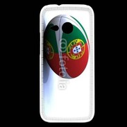 Coque HTC One Mini 2 Ballon de rugby Portugal