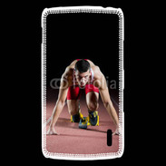 Coque LG Nexus 4 Athlete on the starting block