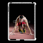Coque iPad 2/3 Athlete on the starting block