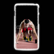 Coque LG L5 2 Athlete on the starting block