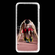 Coque iPhone 5C Athlete on the starting block