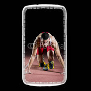 Coque Samsung Galaxy Core Athlete on the starting block