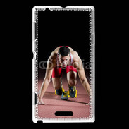 Coque Sony Xperia L Athlete on the starting block