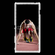 Coque Sony Xperia M2 Athlete on the starting block