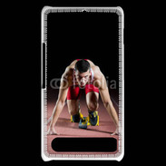 Coque Sony Xperia E1 Athlete on the starting block