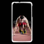 Coque HTC Desire 816 Athlete on the starting block