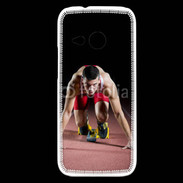 Coque HTC One Mini 2 Athlete on the starting block