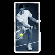 Coque Sony Xperia Z3 Compact Tennis en noir et blanc 75