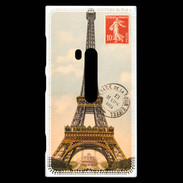 Coque Nokia Lumia 920 Vintage Tour Eiffel carte postale
