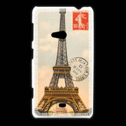 Coque Nokia Lumia 625 Vintage Tour Eiffel carte postale