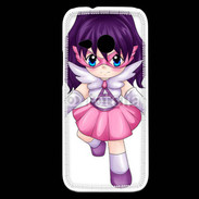 Coque HTC One Mini 2 Chibi style illustration of a super-heroine 25