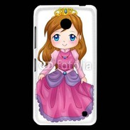 Coque Nokia Lumia 630 Cute cartoon illustration of a queen