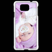 Coque Samsung Galaxy Alpha Amour de bébé en violet