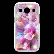 Coque Samsung Galaxy Ace4 Design Orchidée violette