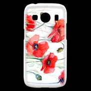 Coque Samsung Galaxy Ace4 Fleurs en peinture 250