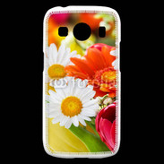 Coque Samsung Galaxy Ace4 Fleurs des champs multicouleurs