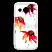 Coque Samsung Galaxy Ace4 Belles fleurs en peinture