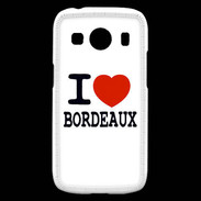 Coque Samsung Galaxy Ace4 I love Bordeaux