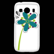 Coque Samsung Galaxy Ace4 fleurs 2