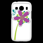 Coque Samsung Galaxy Ace4 fleurs 4