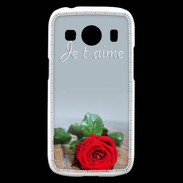 Coque Samsung Galaxy Ace4 Belle rose PR