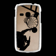 Coque Samsung Galaxy Young Basket en noir et blanc