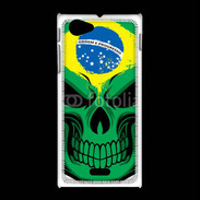 Coque Sony Xpéria J Brésil Tête de Mort