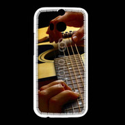 Coque HTC One M8 Guitare sèche