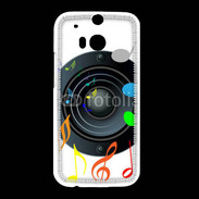 Coque HTC One M8 Enceinte de musique