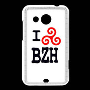 Coque HTC Desire 200 I love BZH 2