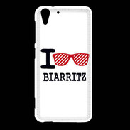 Coque HTC Desire Eye I love Biarritz 2