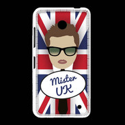 Coque Nokia Lumia 635 Mister UK Chatain